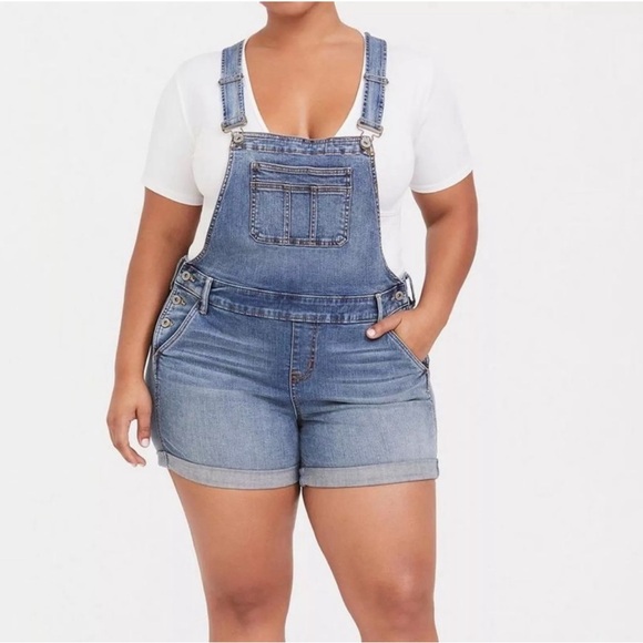 Torrid Shortall shirts Jean size 12 - Picture 2 of 8